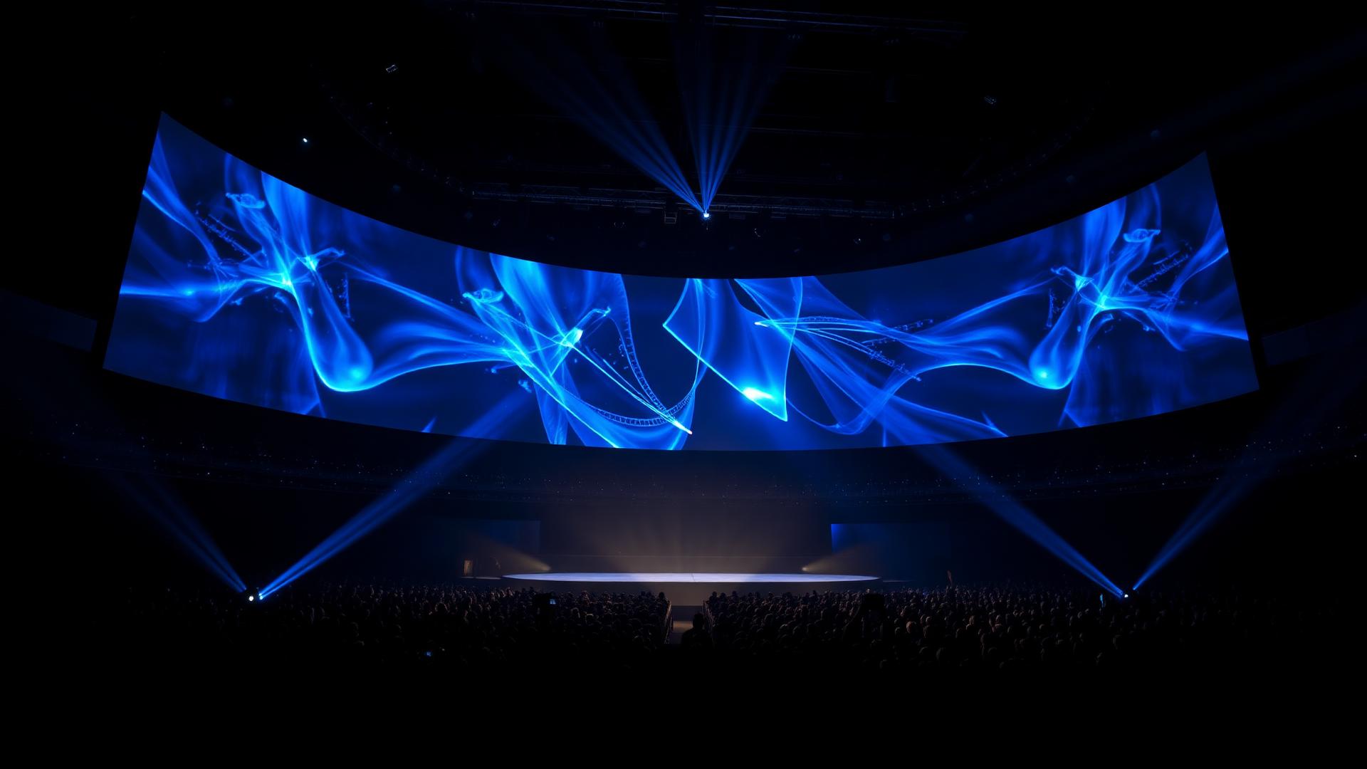 Event stage ready for production